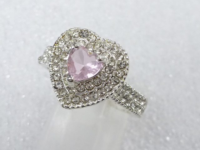 COLORED STONE FASHION RING / JP SIZE 14